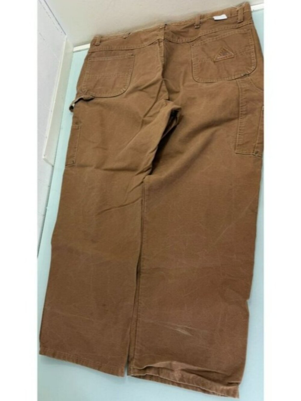 Bulwark FR Pants Mens 41x30.5 Flame Resistant Carpenter Duck Canvas Utility Work